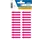 Etiket Herma 4143 38x7mm Pijlen Fluor Rood 88 stuks
