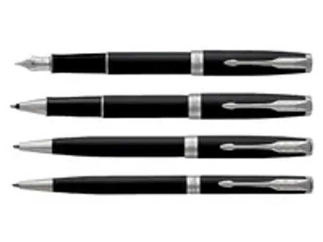 OUTLET Stylo bille parker Sonnet Matte black lacquer CT Medium