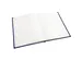 Livre d'or Balacron avec titre 100 pages blanches - 27x22 cm vertical