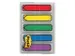 Indextabs 3M Post-it 684 12x43mm pijlvorm assorti 100 stuks