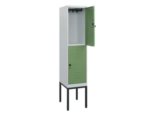 dubbeldekse locker,HxBxD 1950x400x500mm,1x2vak.,vak B 400mm