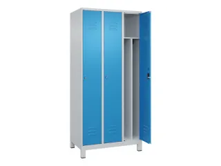 locker voor scheiding van kleding,HxBxD 1950x900x500mm,3vak - 2