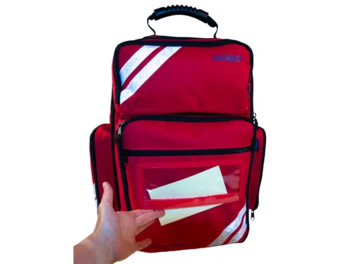 reddingsrugzak,DIN 13157/EHBO,Cordura,rood,HxBxD 450x270x180mm