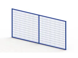 gaasachterwand,v. palletstelling,HxB 1100x1825mm,v. traversen L 1825mm
