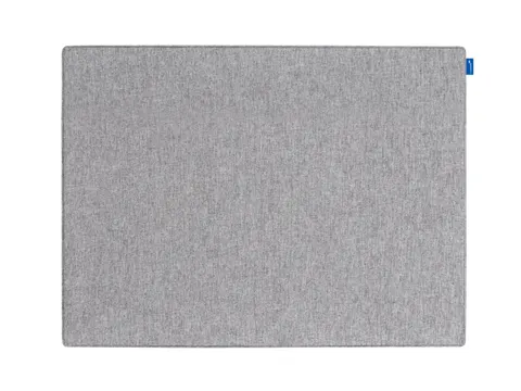 BOARD-UP akoestisch prikbord 75x50cm licht grijs