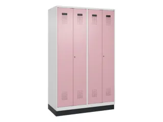 PBM-locker,HxBxD 1950x1200x500mm,4vak,vak B 300mm,cil.-slot - 2