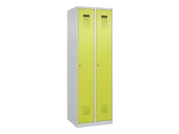 locker voor scheiding van kleding,HxBxD 1850x600x500mm,2vak