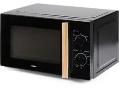 Magnetron Zwart Met Houtlook Handvat 20L 700W