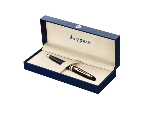 Stylo Bille Waterman Expert Noir GT pointe moyenne