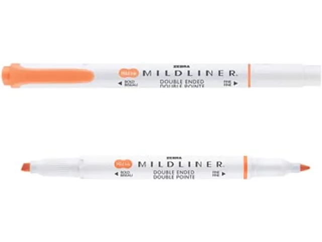 MILDLINER markeerstift abrikoos dubbele punt