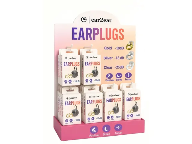 Earplug ear2ear assorti 18DB en 26DB