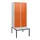 locker met bank,HxBxD 1950x800x815mm,2vak,vak B 400mm,cil.-slot