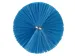 Pijpborstel Met Handvat Ø 50mm Medium Blauw