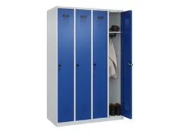 locker,HxBxD 1850x1200x500mm,4vak,vak B 300mm,draaigrendel