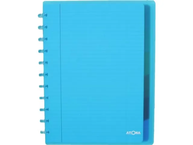 Cahier spirale A4+ 60 feuilles Ligné Couverture PP Assorti 6 intercal