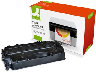 Q-connect Toner zwart 6900 pagina's voor HP CF280X - 1