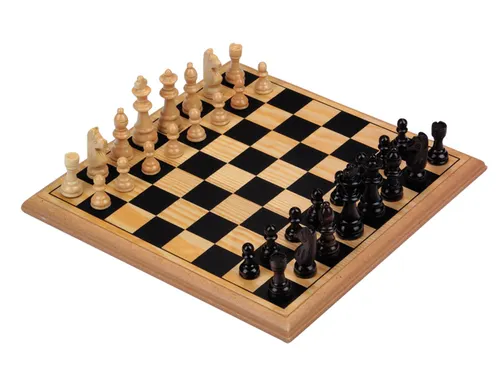 Schaakspel Longfield Games hout 30x30cm