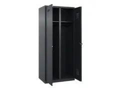 locker voor scheiding van kleding,HxBxD 1850x800x500mm,2vak