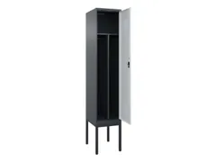 locker voor scheiding van kleding,HxBxD 2120x400x500mm,1vak