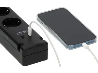 Stekkerdoos Brennenstuhl Bremounta 5 voudig inclusief 2 USB C 3 meter - 4