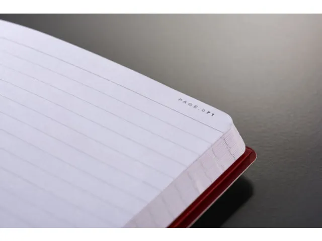Carnet de notes Oxford Black n' Red A5 Business Journal 72 fls ligné