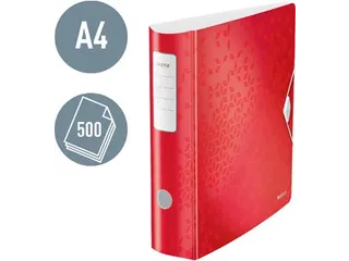 WOW ordner Active rug van 82mm Rood - 3