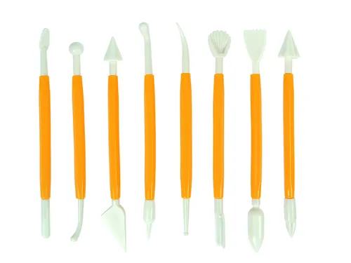 Boetseerspatel Conda set à 8 stuks 15 cm plastic
