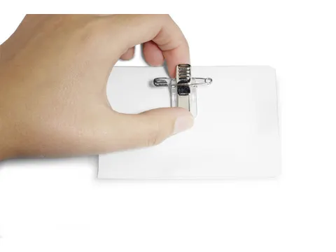 Lamineerbadge 54x90mm Met Combiklem