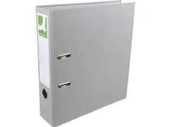 ordner A4 uit PP en papier 80 mm grijs