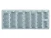 Muntinzetbak Pavo 275x110x20mm Donkergrijs