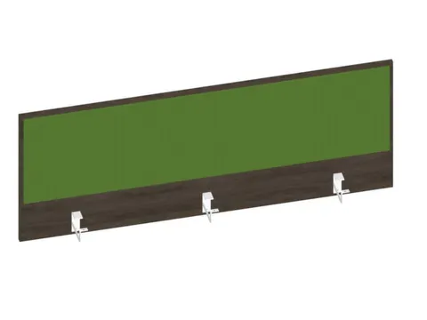 baliepaneel bureau aanbouw achter NV bruin hickory BN7048-groen 1400mm