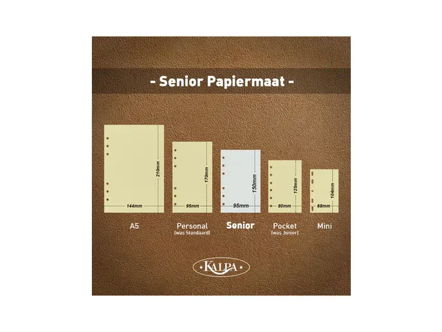 Organizer Kalpa Personal inclusief agenda 2024-2025 7dagen/2pagina's c
