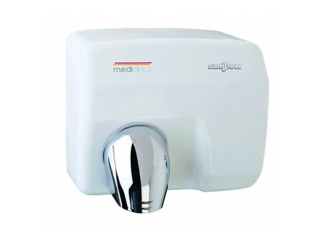 Handendroger Wit Drukknop