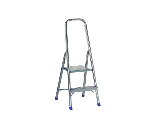 aluminium beugelladder eenzijdig 2treden stand H 0 346m aluminium
