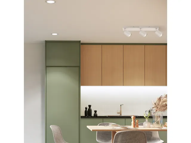 Plafondspot Integral Siena 3 spot IP20 GU10 wit