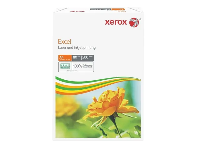 Kopieerpapier Xerox Excel A4 80 gram wit