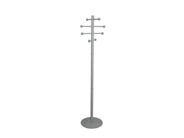 Kapstok MAULsaphir Lite standvoet 171cm grijsmetaal 8 haken