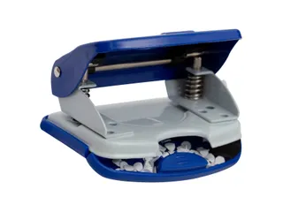 Q-CONNECT Medium Duty perforator Metaal 2-gaats 20 vel Blauw - 3