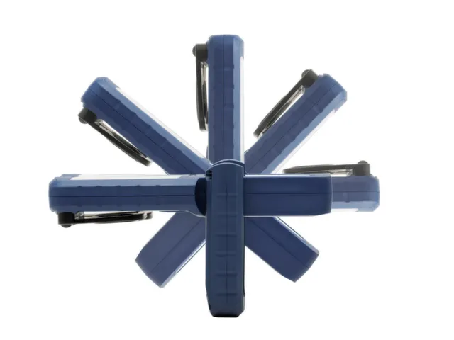 accu-werklamp,1 COB-led,500lumen,spot 175lumen,display-weergave