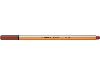 Fineliner STABILO point 88/75 fijn sienna - 5