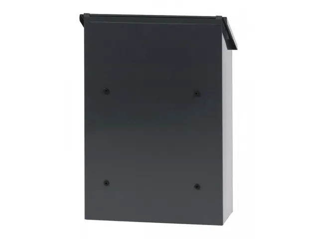 Wandbrievenbus, H 44,5 Cm Antraciet Staal