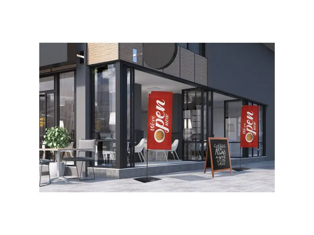 Print Square voor Beach Flag Budget Medium