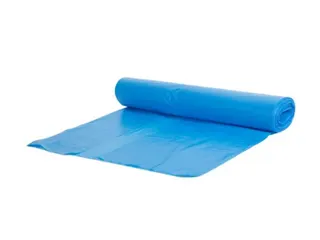 Afvalzak 170 Liter LDPE 90x110cm T70 Blauw 10 Rol a 10 Stuks - 1
