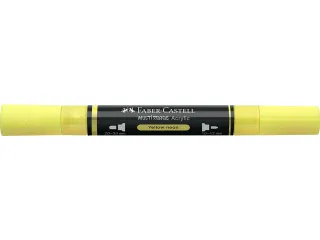 Acrylmarker Faber-Castell Multimark 256 yellow neon - 4