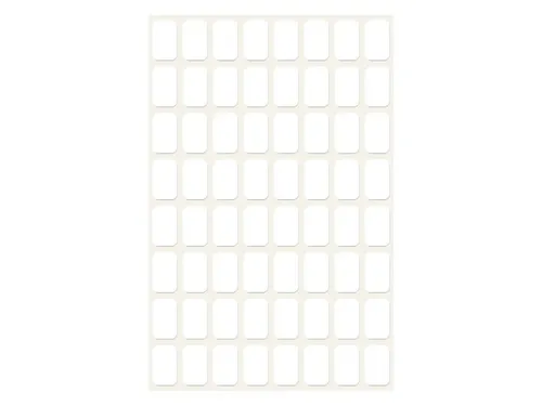 Etiket Avery Zweckform 3041 13x8mm wit 384 stuks