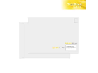 Etiketten universele labels A4 permanent 64,6x33,8mm Wit 2400 stuks - 3
