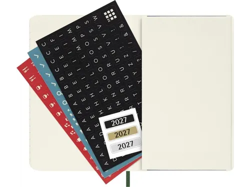 Agenda 2027 Moleskine 12M Weekly 7dag/1pagina pocket sc myrtle green