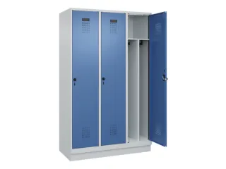 locker voor scheiding van kleding,HxBxD 1950x1200x500mm,3vak - 1