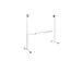 Bordstandaard Rocada mobiel en omklapbaar 360 graden