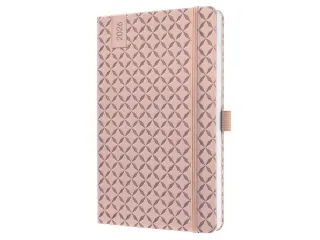 Weekagenda Flair A5 2026 (NL/FR/EN/DU) Pearl Rose Hardcover - 2
